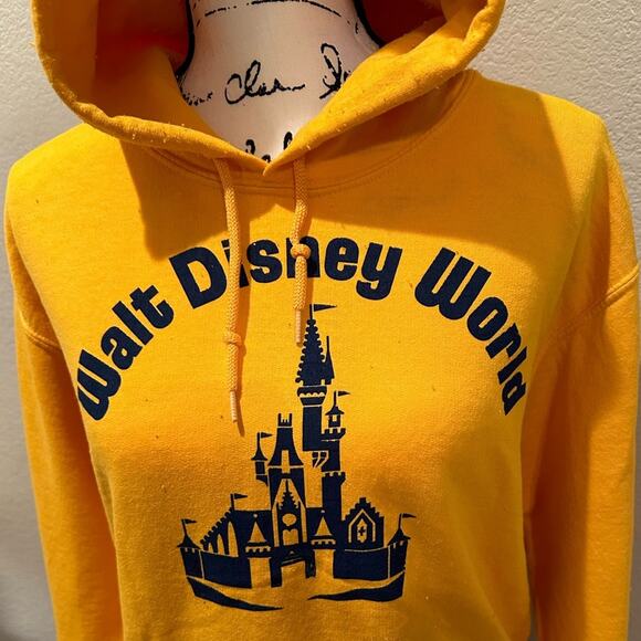 NWT Disney Parks Vintage Walt Disney World Hoodie XS S - Picture 2 of 2